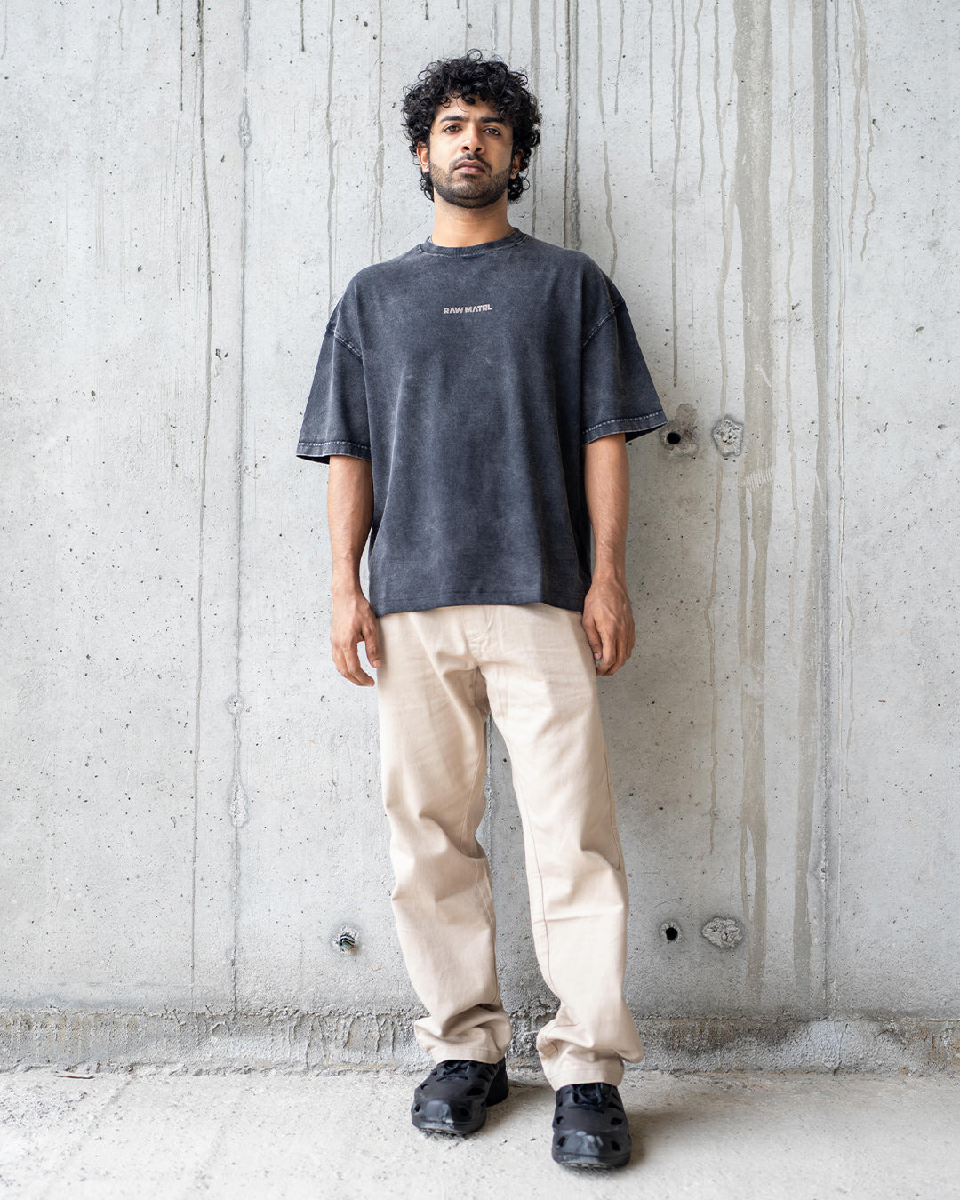Caress Grey Face Tee