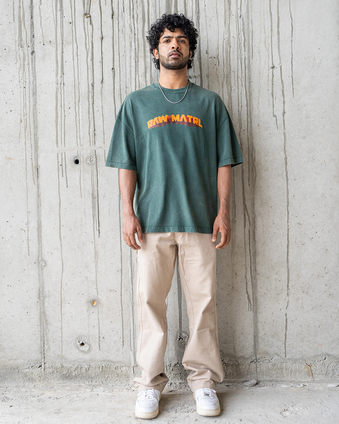 Caress Green Tee