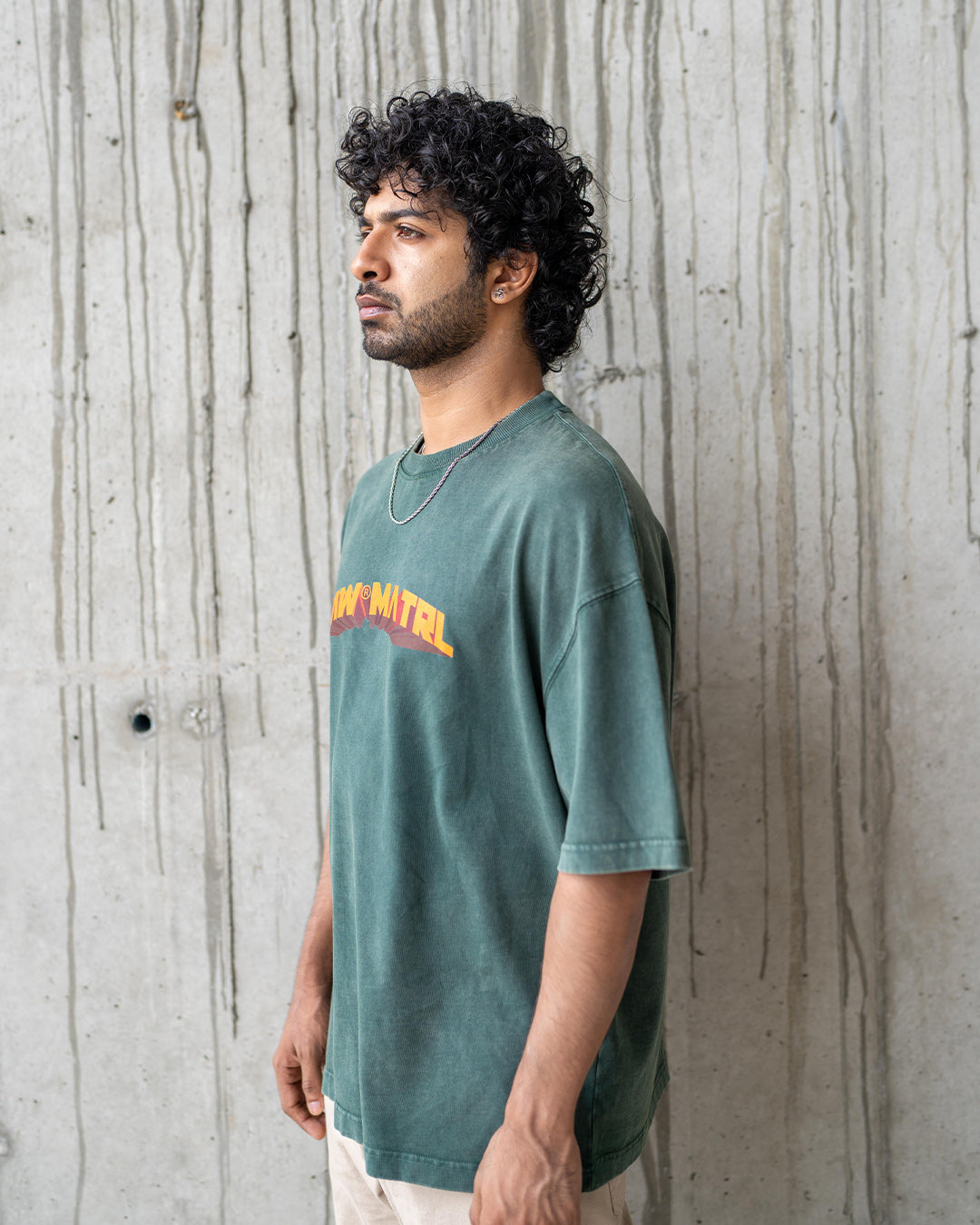 Caress Green Tee